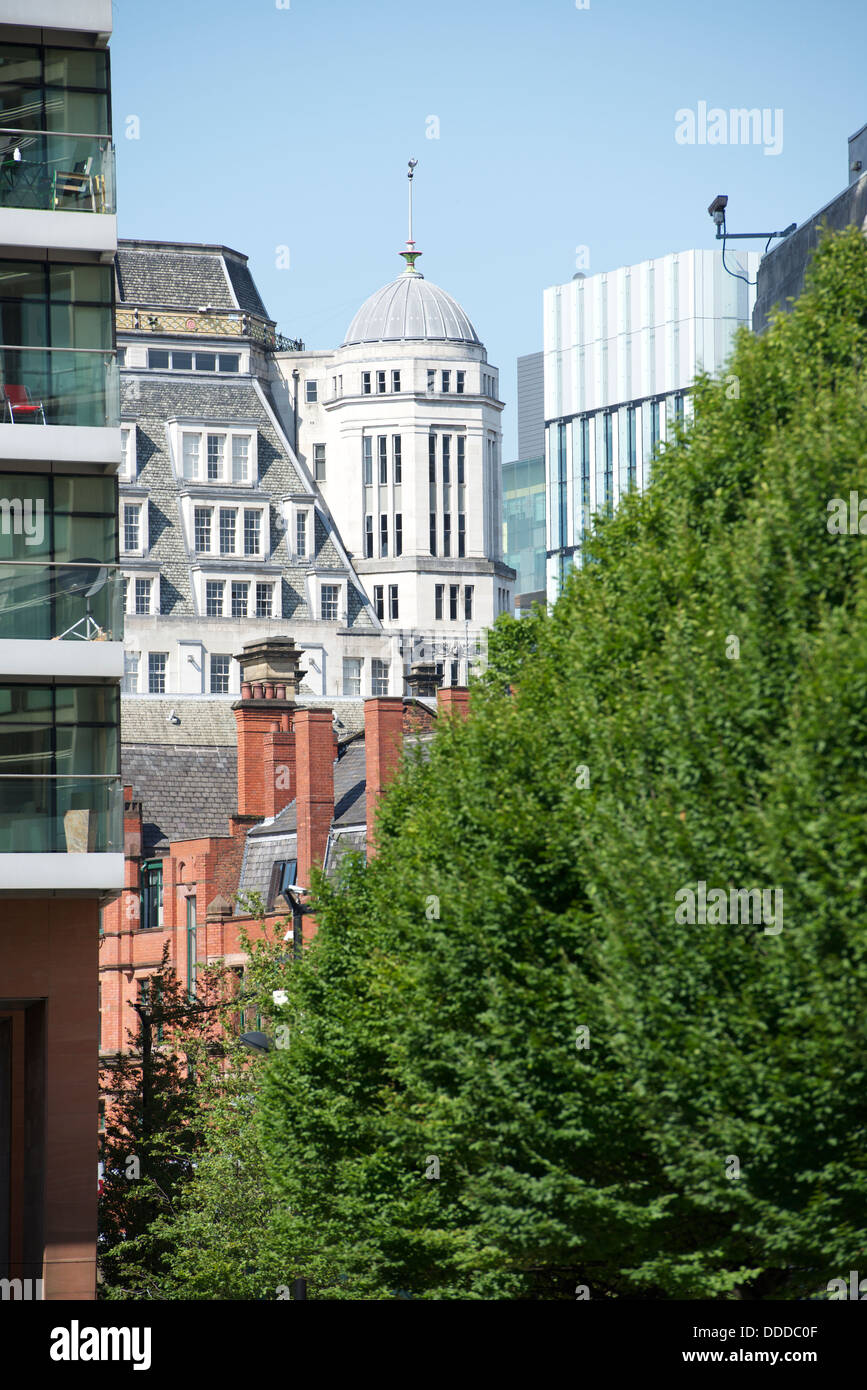 Manchester City Centre Stock Photo Alamy