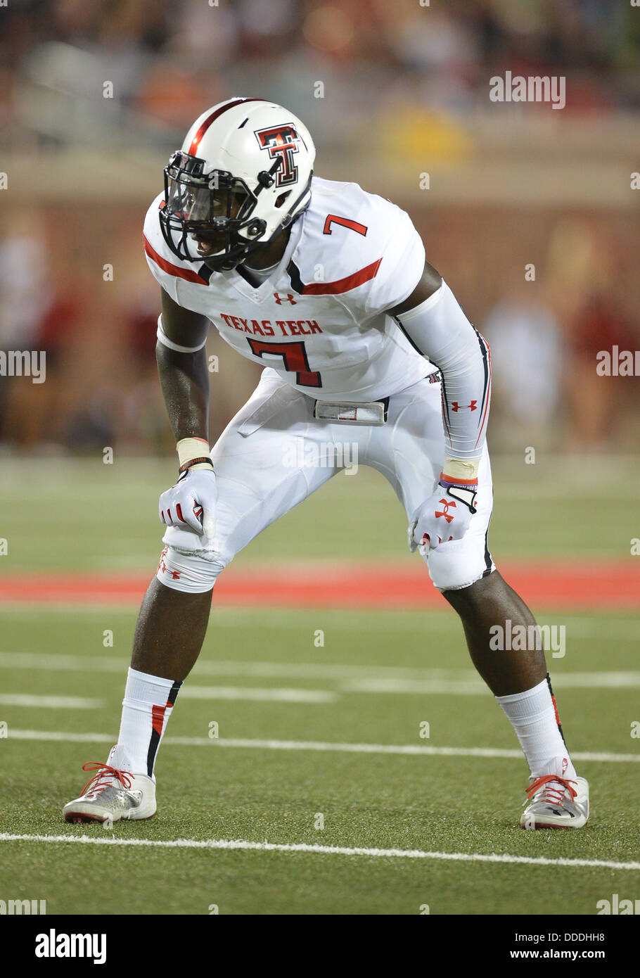 Texas Tech tight end Jace Amaro (22) during warms up before an NCAA college  football game against Baylor in Arlington, Texas, Saturday, Nov. 16, 2013.  (AP Photo/LM Otero Stock Photo - Alamy