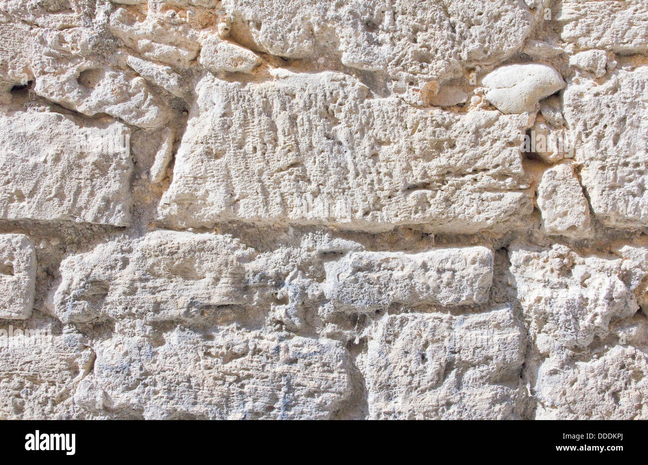 close-up view of aged stone brick wall Stock Photo - Alamy