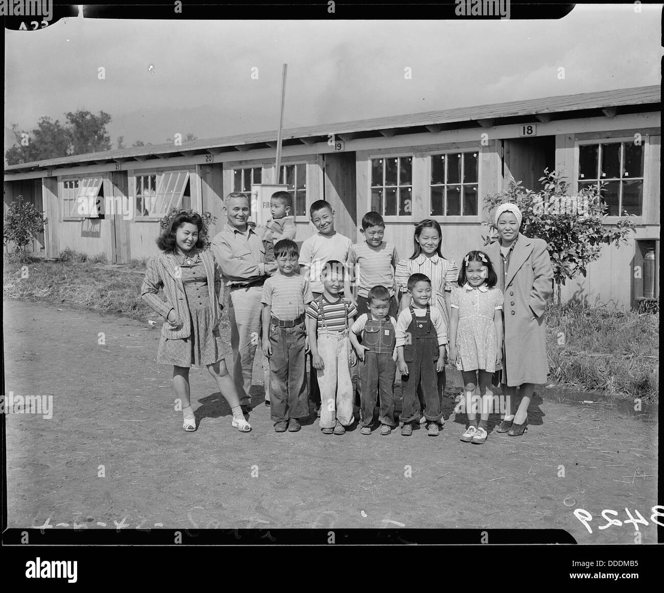 Arcadia, California. The family unit is kept intact. This is a view of