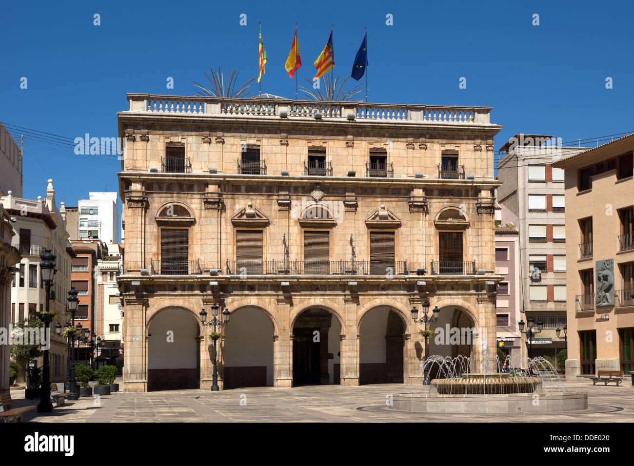 City hall of Castellon de la Plana, Spain Stock Photo