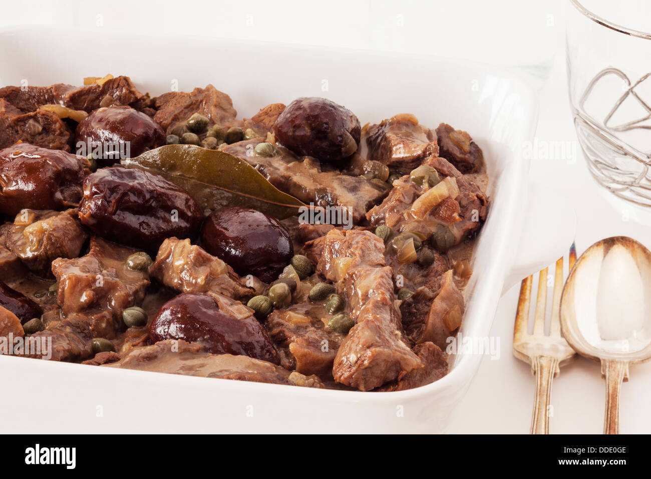 Beef with Beer and Dates a tasty and unusual winter stew, made with