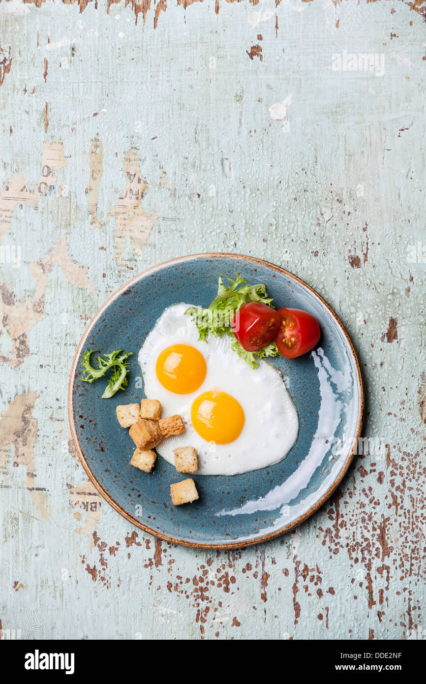 Traditional breakfast eggs Stock Photo - Alamy