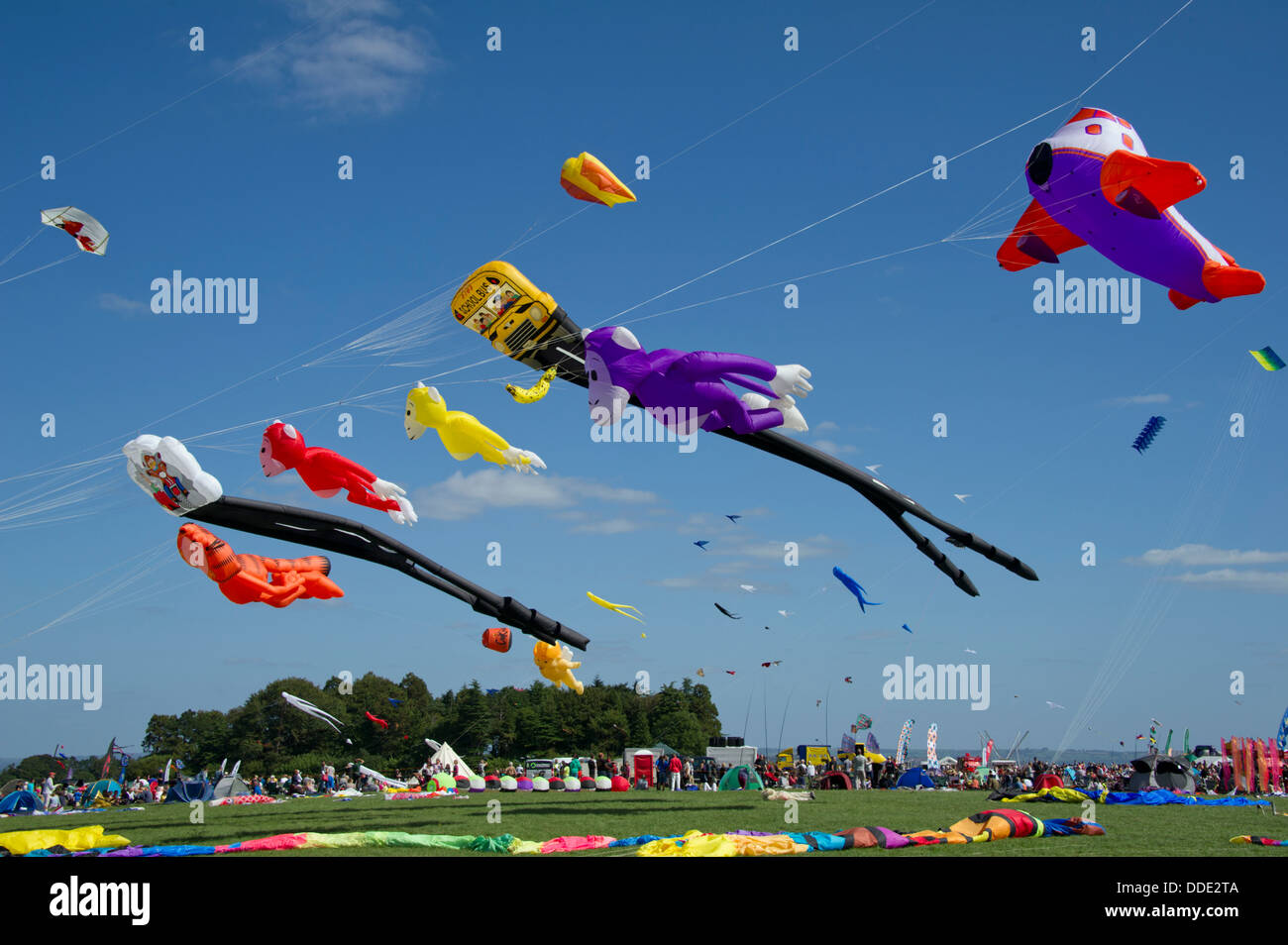Bristol International Kite Festival, including the world's largest kite