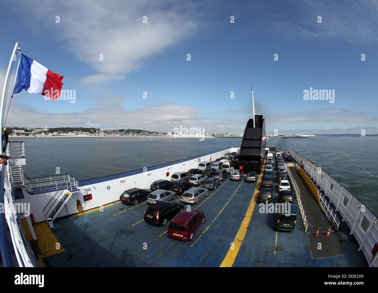 Cross Channel Ferry, Le Havre. Brittany ferries Stock Photo - Alamy