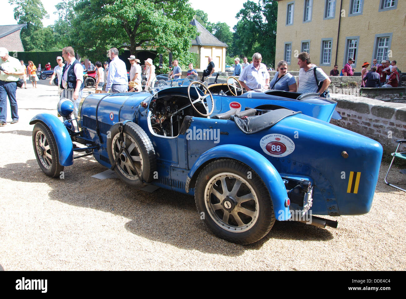 Bugatti Grand Prix at Classic Days 2013, Schloss Dyck Germany Stock Photo