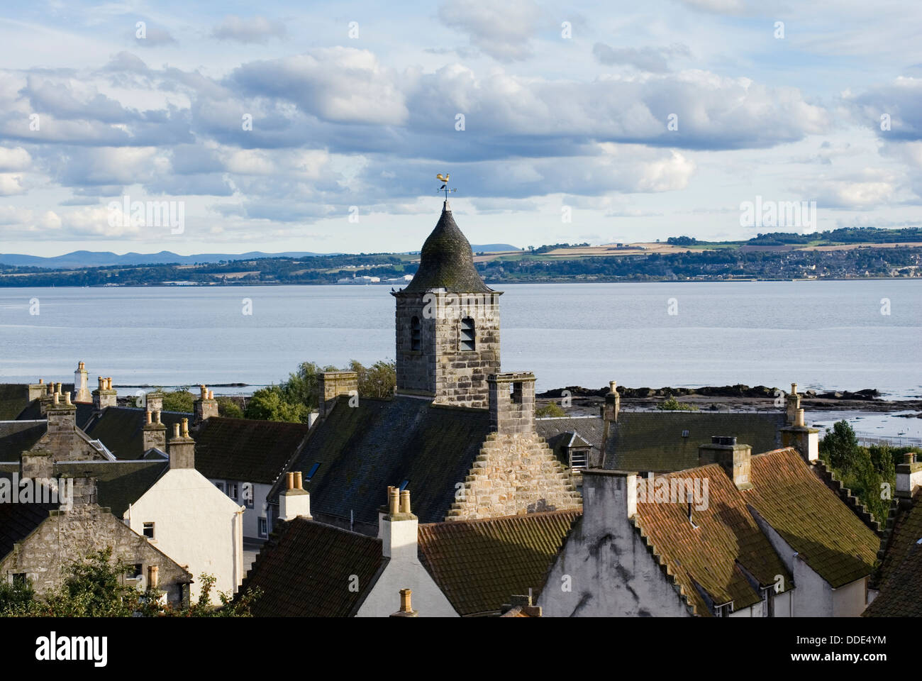 Culross Town House, Culross, Fife, Scotland, United Kingdom Stock Photo