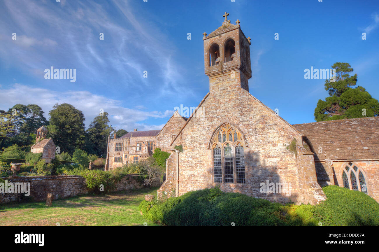 St Andrews Church, Brympton D'Evercy, Odcombe, Near Yeovil, Somerset, South West England, Stock Photo