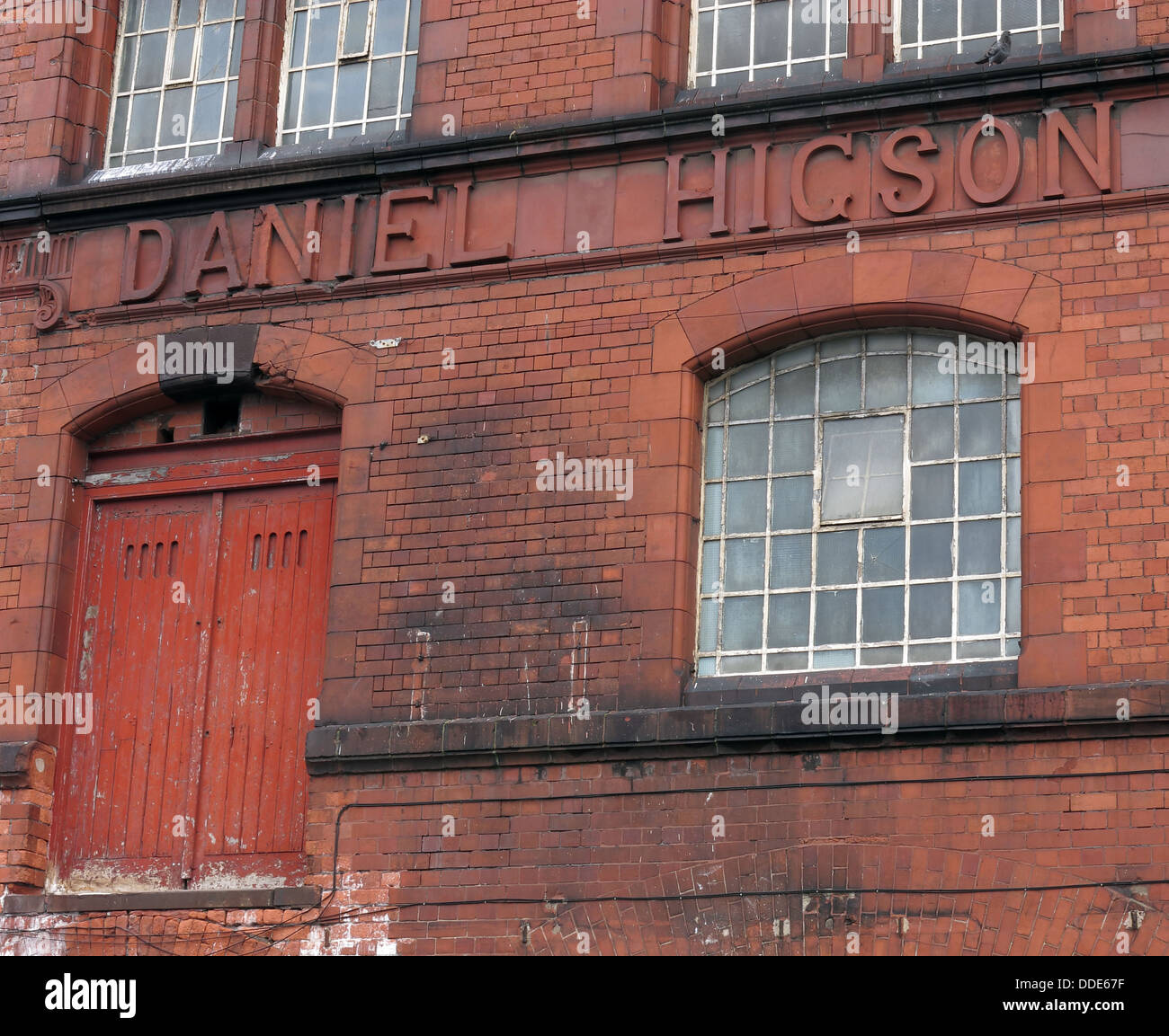 The old Higson Brewery, Liverpool Stock Photo