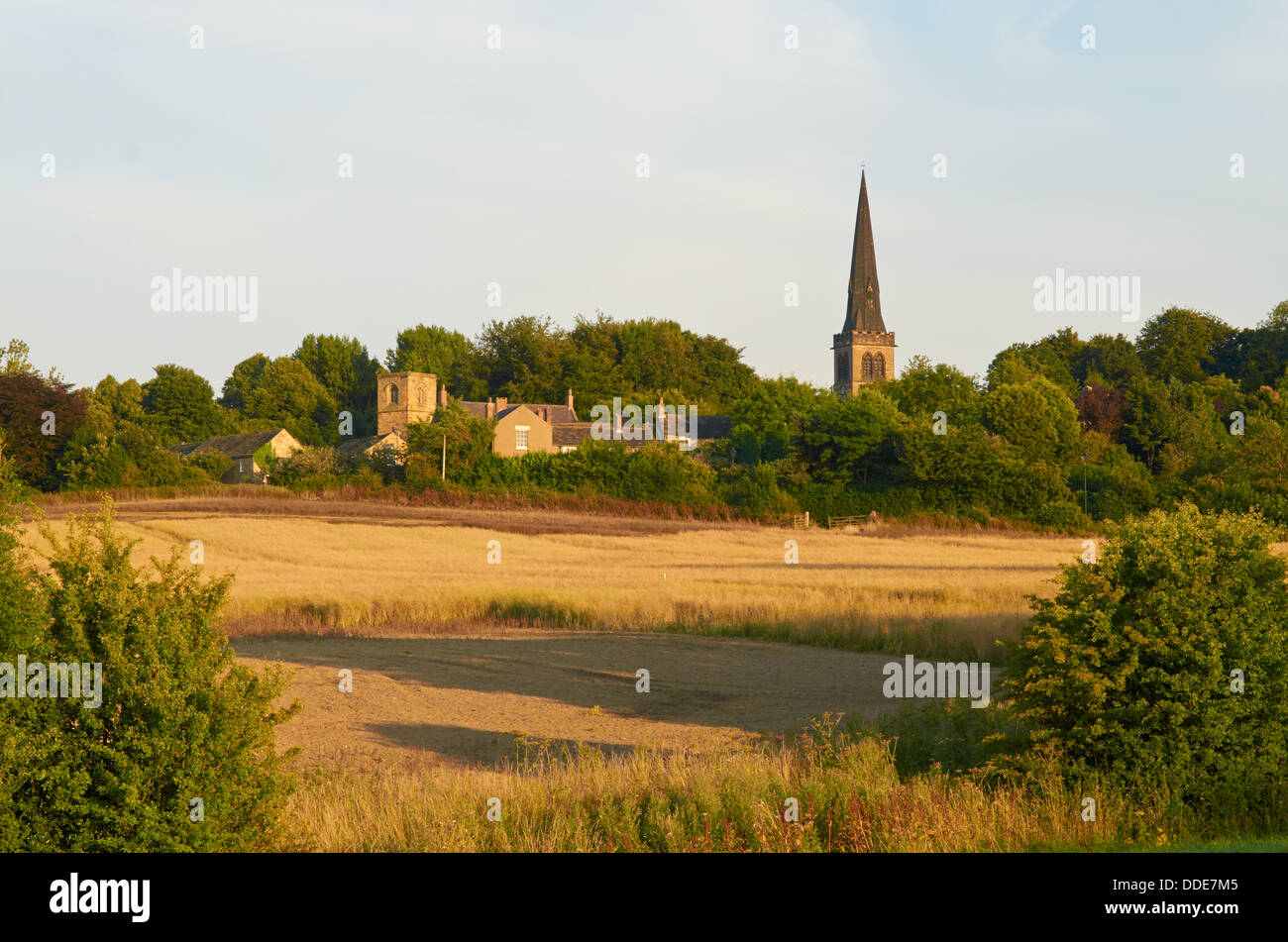 Countryside and Views around the village of Wentworth near to Barnsley