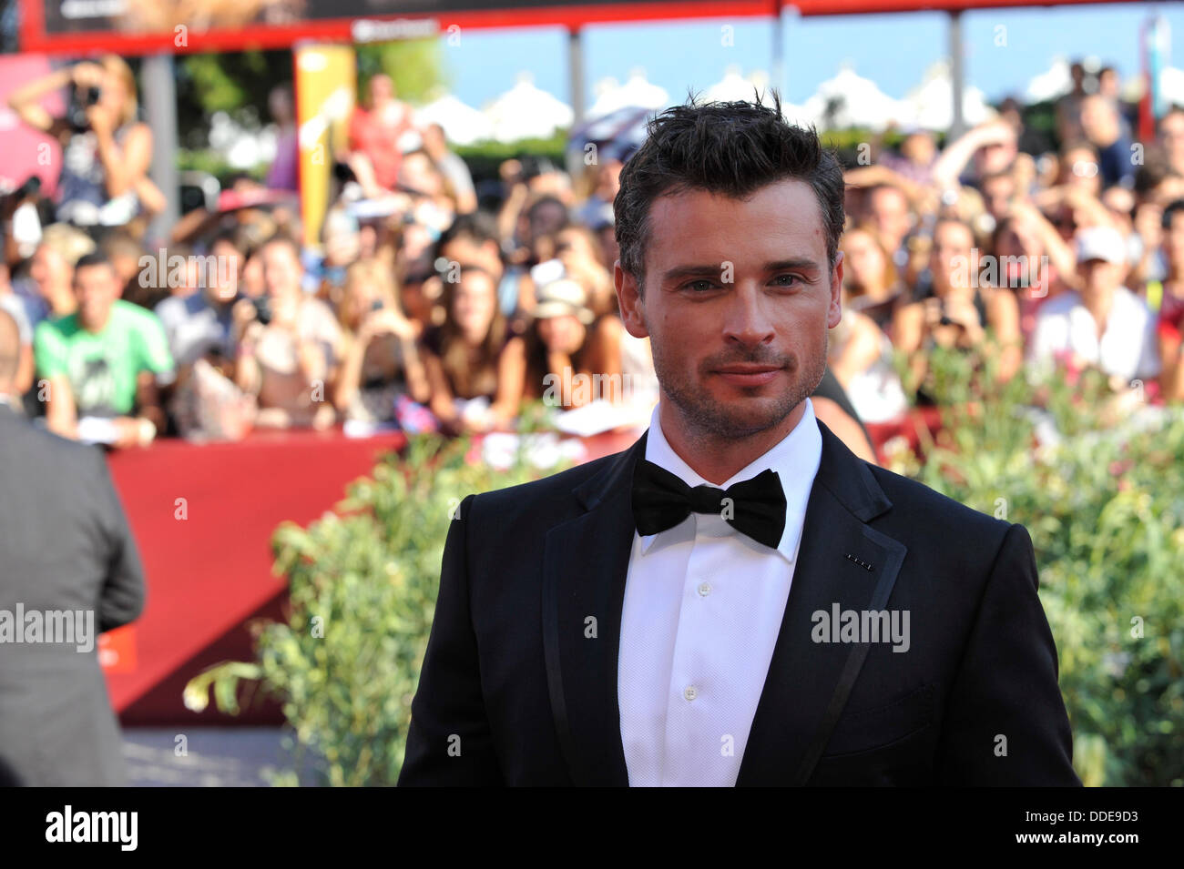 Actor Tom Welling attends the 'Parkland' Premiere during the 70th Venice International Film Festival at the Palazzo Del Cinema on September 1, 2013 in Venice, Italy. Stock Photo
