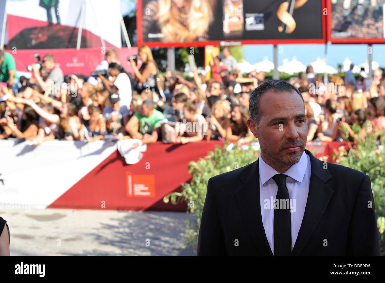 Director Peter Landesman attends the 'Parkland' Premiere during the 70th Venice International Film Festival at the Palazzo Del Cinema on September 1, 2013 in Venice, Italy. Stock Photo