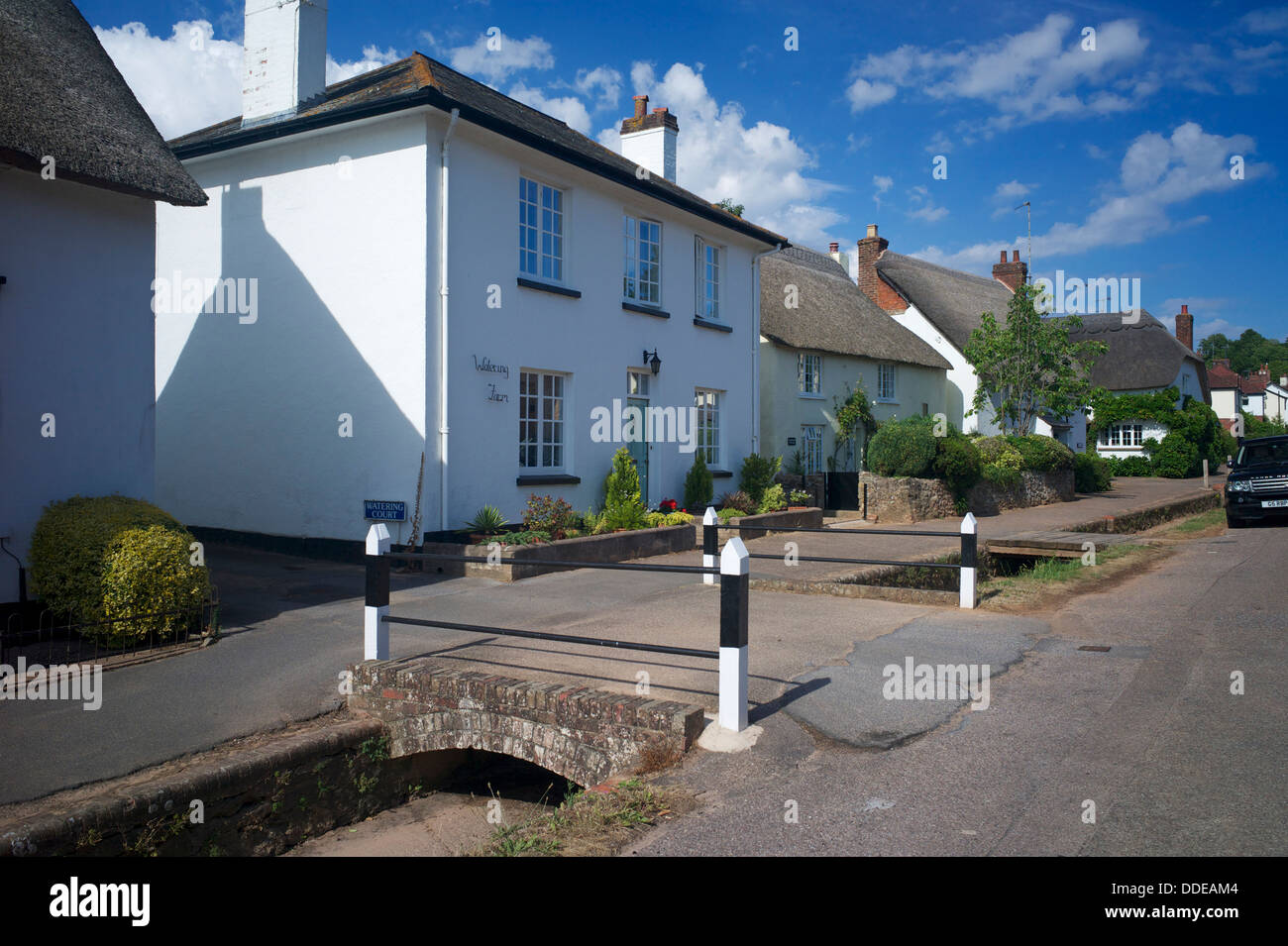 Otterton village, East Devon, UK Stock Photo Alamy
