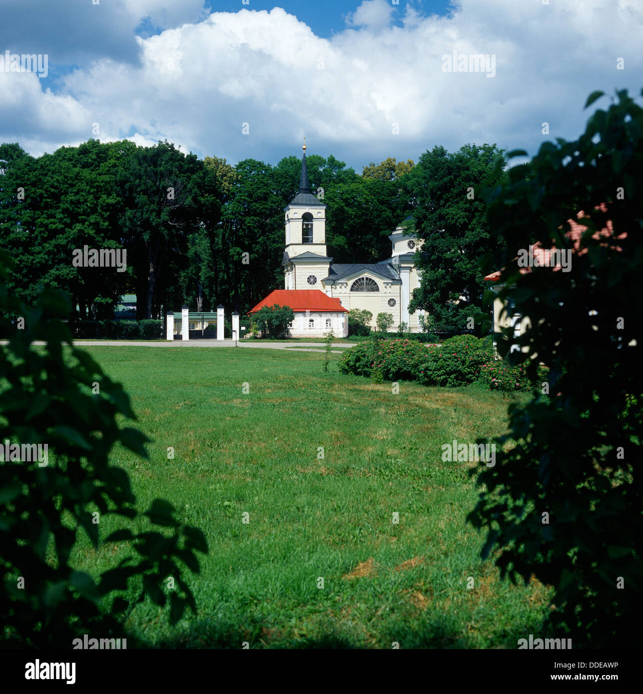 Turgenev estate in Spasskoye-Lutovinovo Stock Photo