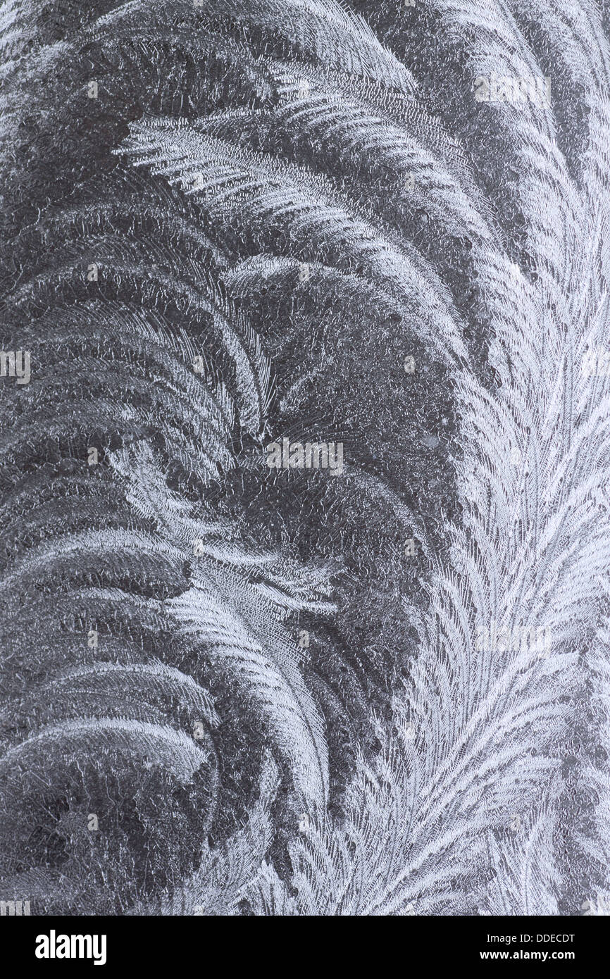 frost pattern on a window Stock Photo - Alamy