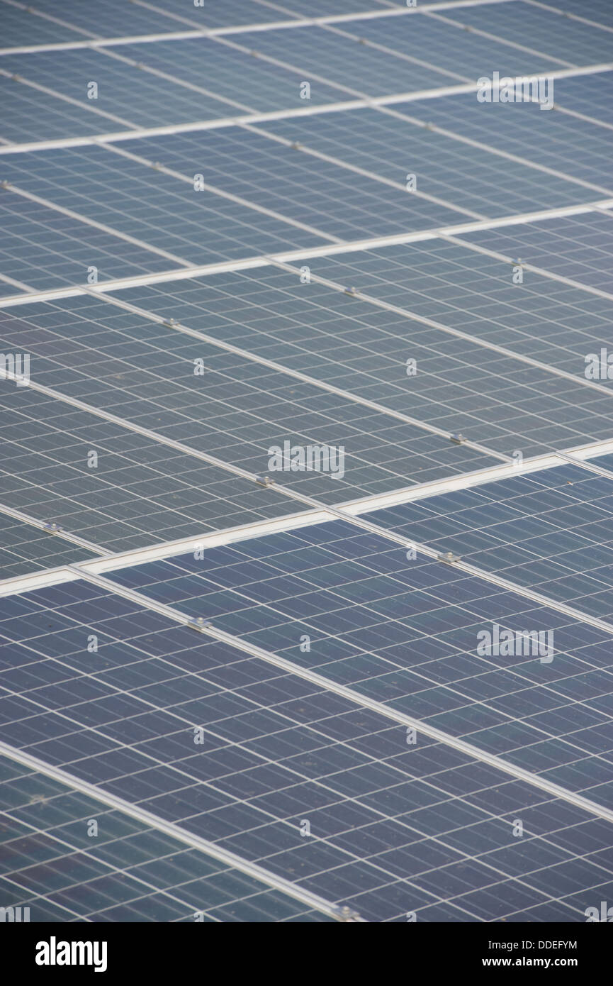 Solar panels Stock Photo