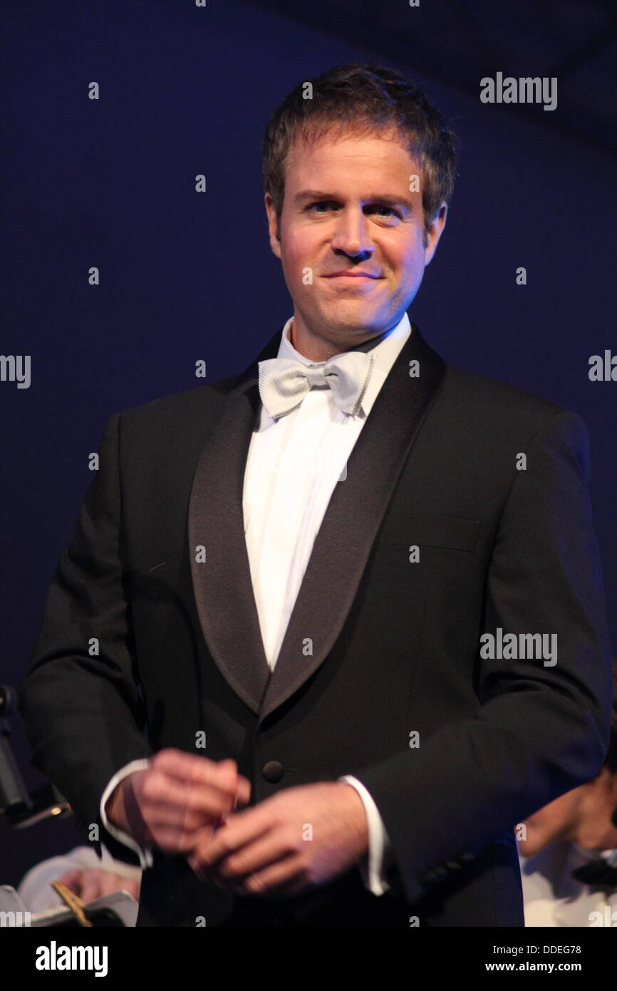 Baritone, Grant Doyle performs at The Darley Park classical music