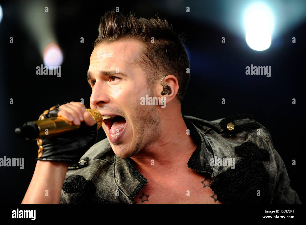 Toronto, Canada. 31st Aug 2013. Shawn Desman performs at KiSS 92.5 WHAM