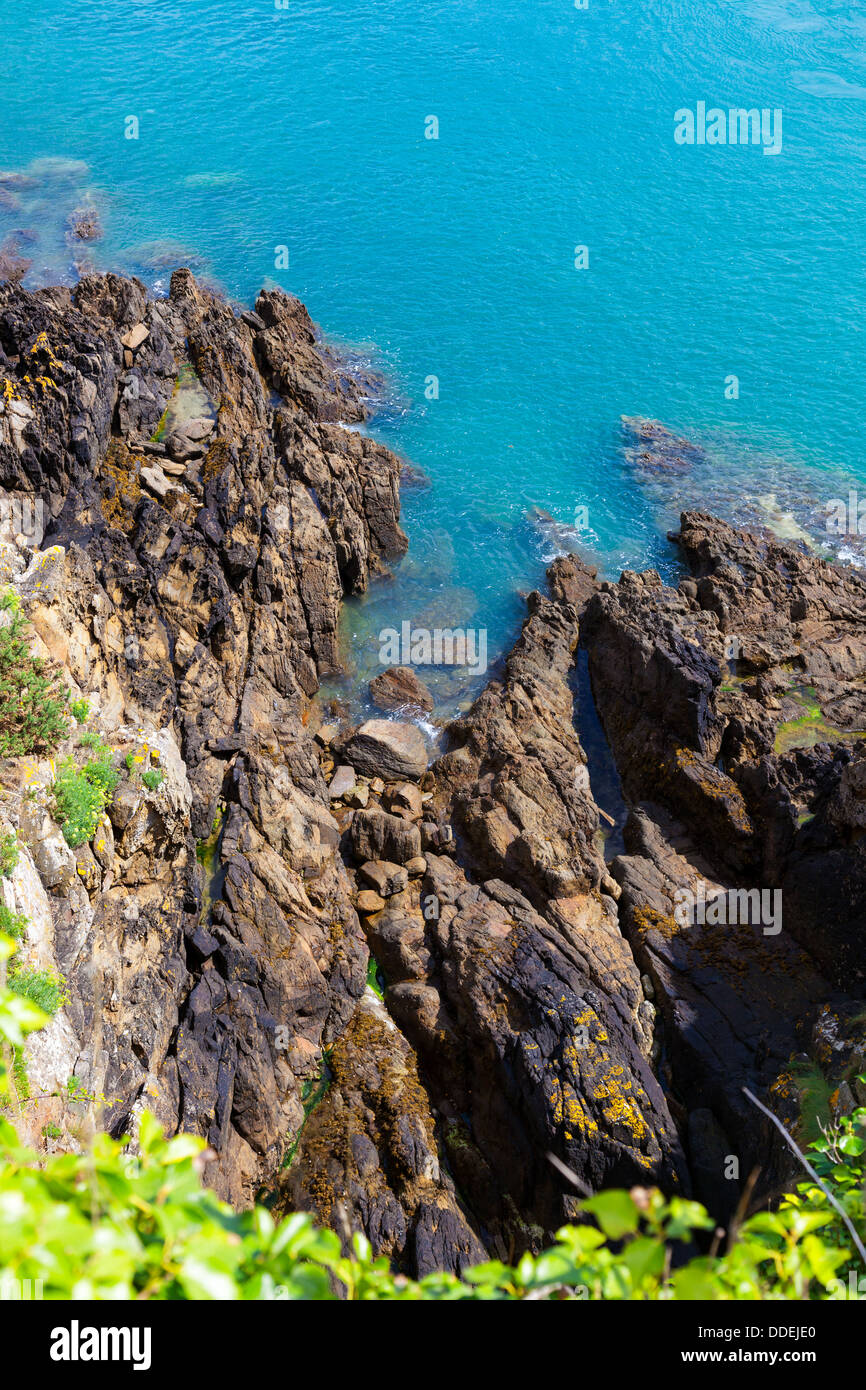 Beautiful rocky coast rough sea hi-res stock photography and images - Alamy