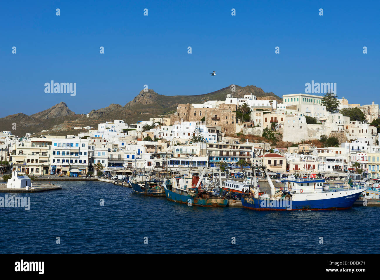 Greece, Cyclades islands, Naxos, city of Hora (Naxos) Stock Photo