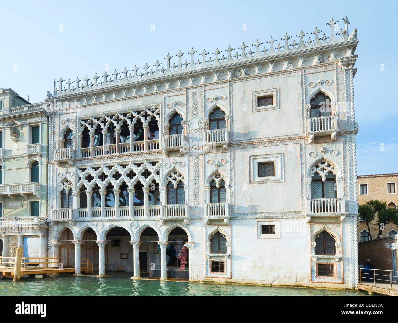 Nice summer venetian canal view, Venice, Italy Stock Photo - Alamy