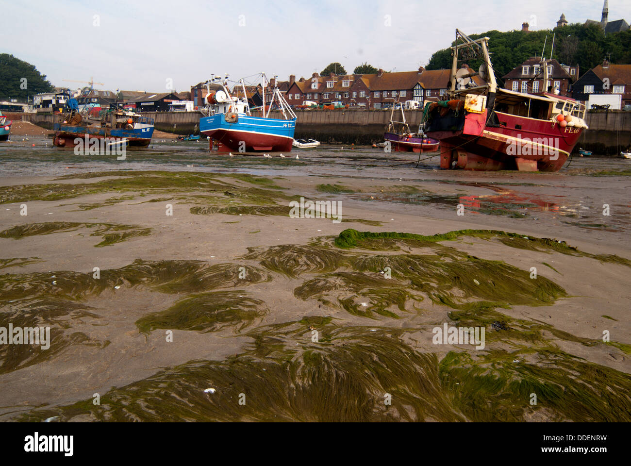 Folkestone fishing harbour hi-res stock photography and images - Alamy
