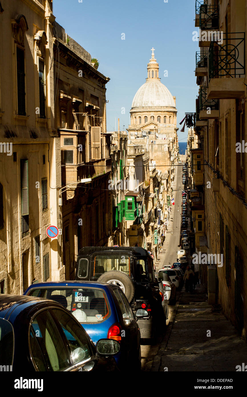 St Paul´s Cathedral, Valletta, Malta Stock Photo Alamy