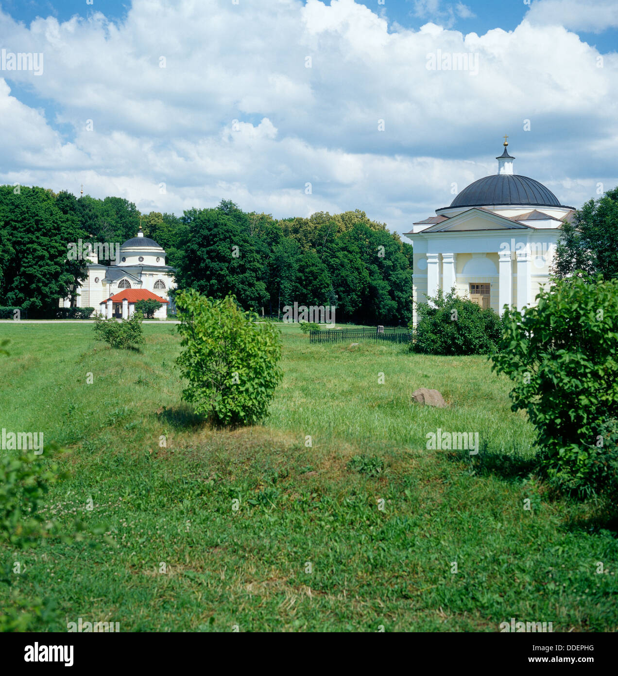 Turgenev estate in Spasskoye-Lutovinovo Stock Photo