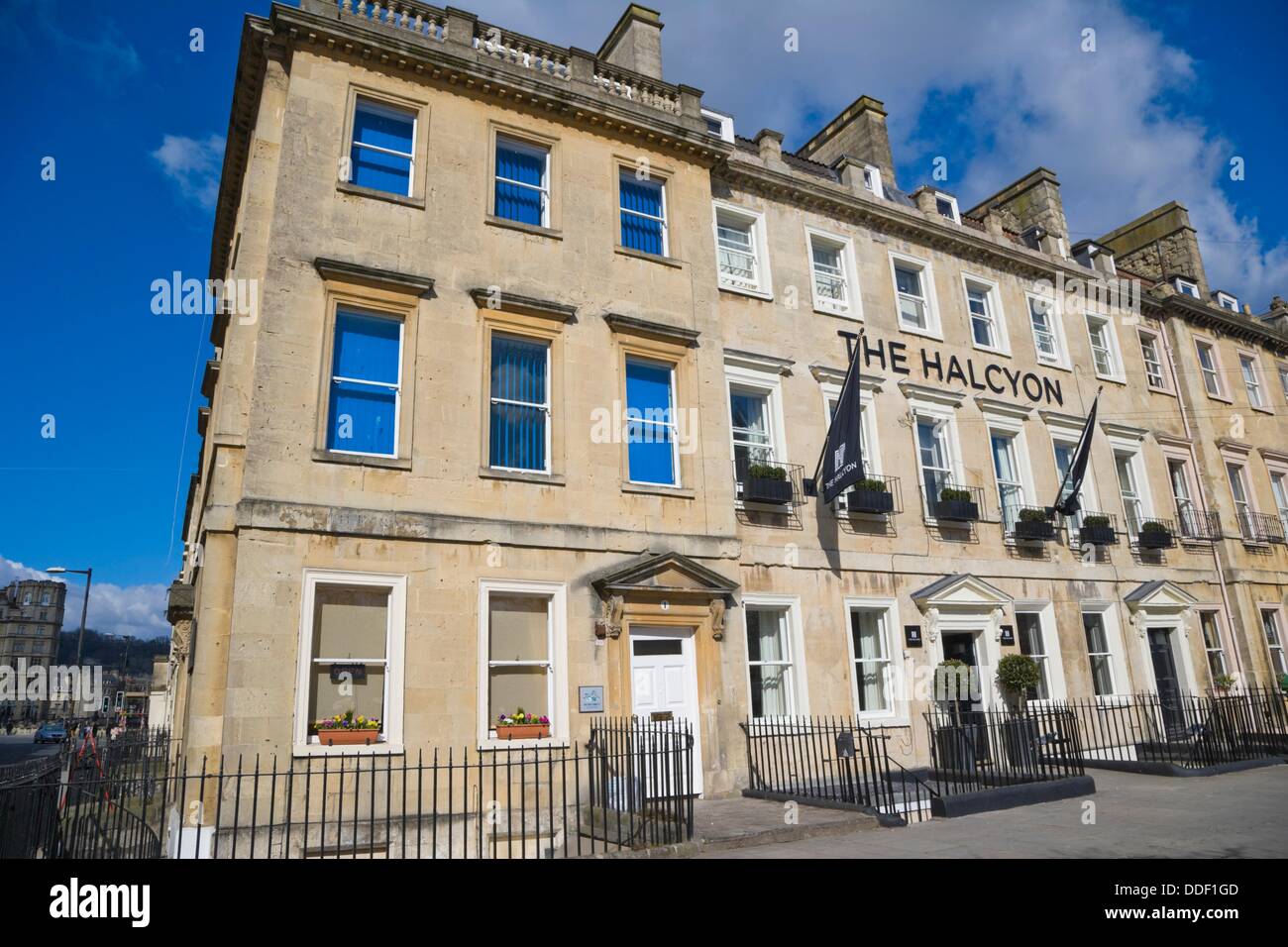 The Halcyon. South Parade. Bath. Somerset. England. UK Stock Photo