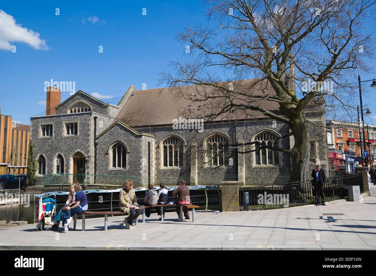 Methodist Church. Anton Riverside. Bridge Street. Andover. Hampshire