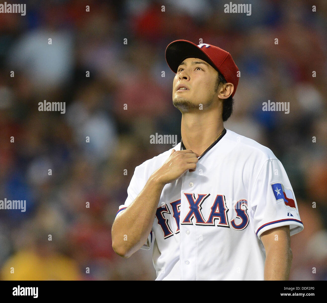 Yu Darvish (Rangers), AUGUST 30, 2013 - MLB : Pitcher Yu Darvish of the ...