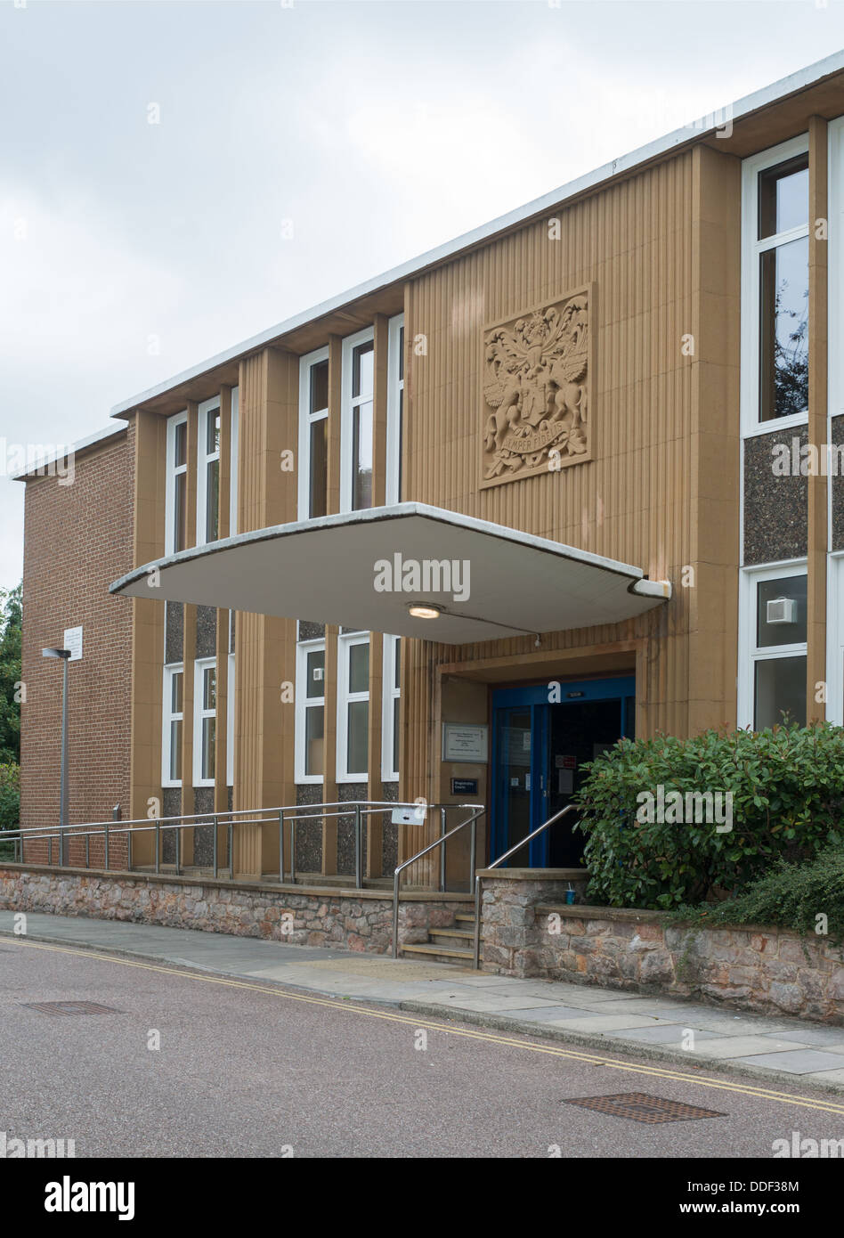 Exeter Magistrates Court Stock Photo Alamy