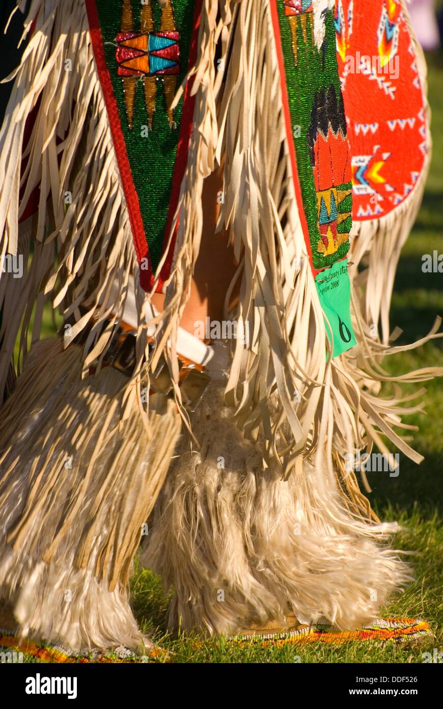 Grand Entrance dance, PiUmeSha Treaty Days, Warm Springs Indian Reservation, OR Stock Photo
