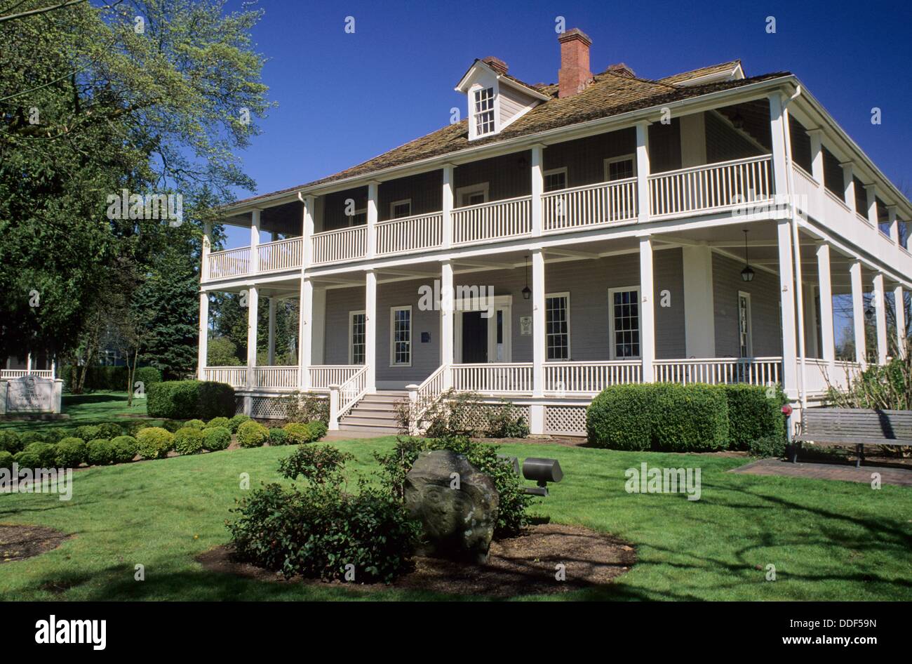 Grant House, Vancouver National Historic Reserve, Washington Stock