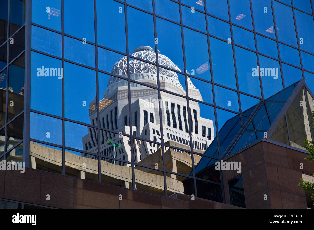 Downtown Louisville, KY, USA Stock Photo