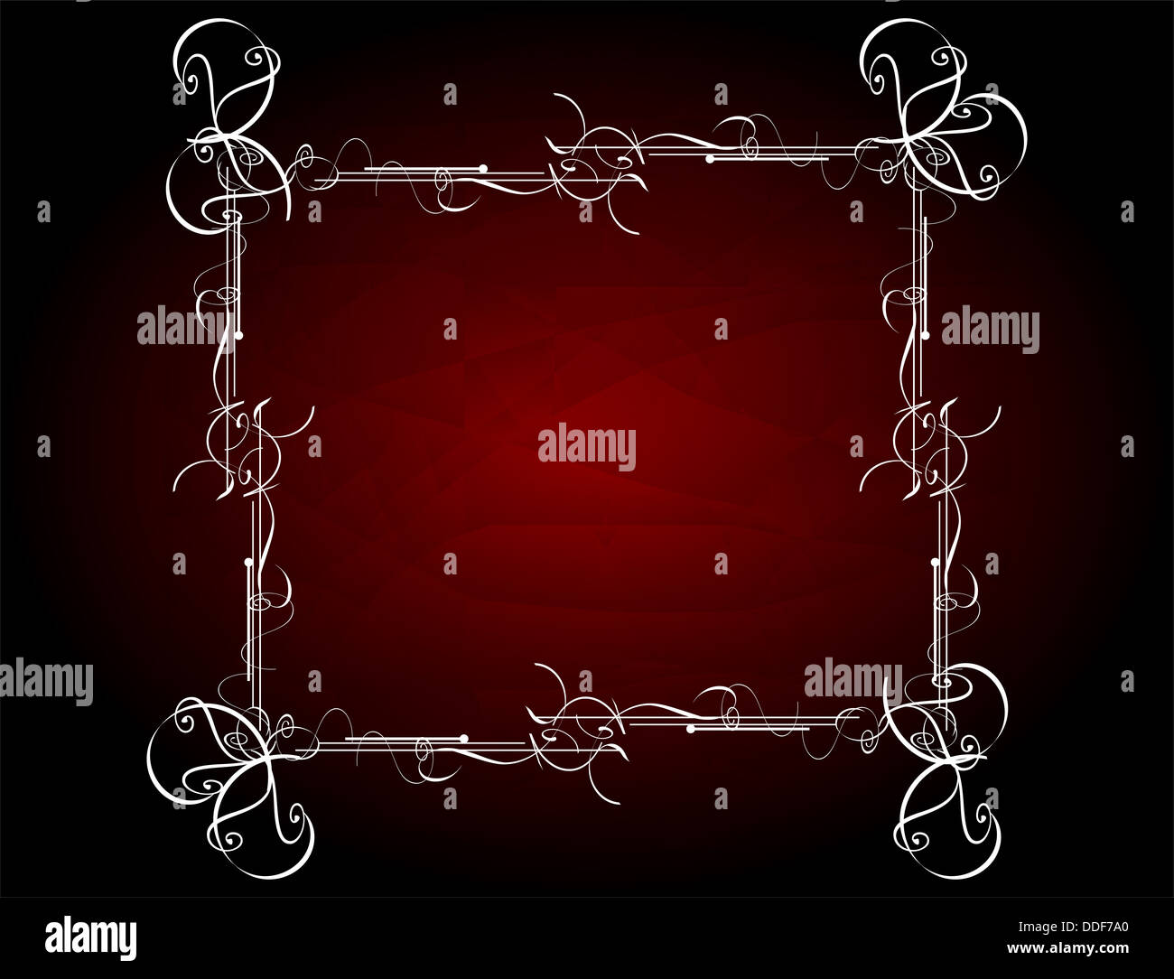 Seamless background floral ornament red. Vector illustration Stock ...