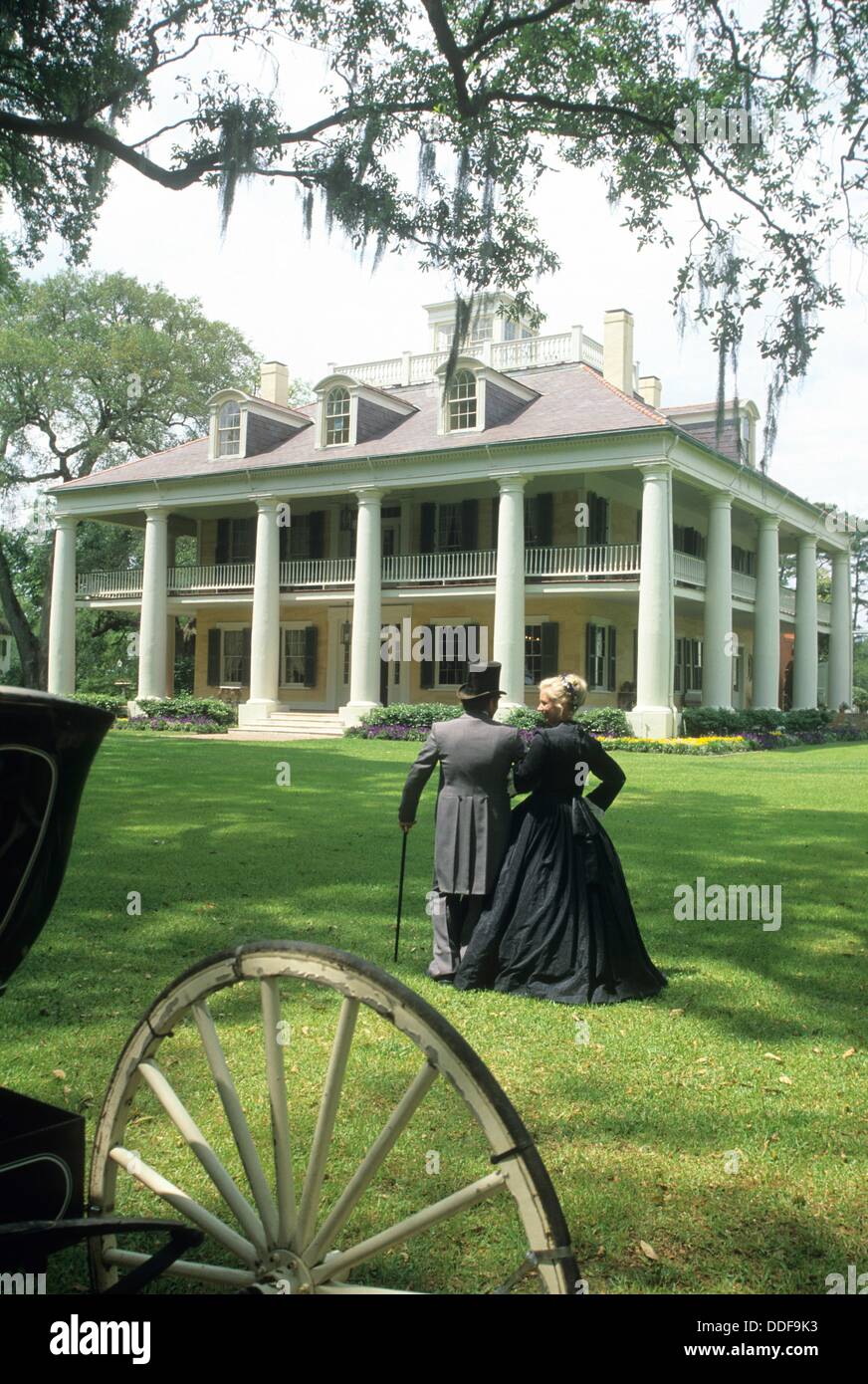 Houmas House Plantation and Gardens, Louisiana, United States of America, Americas Stock Photo