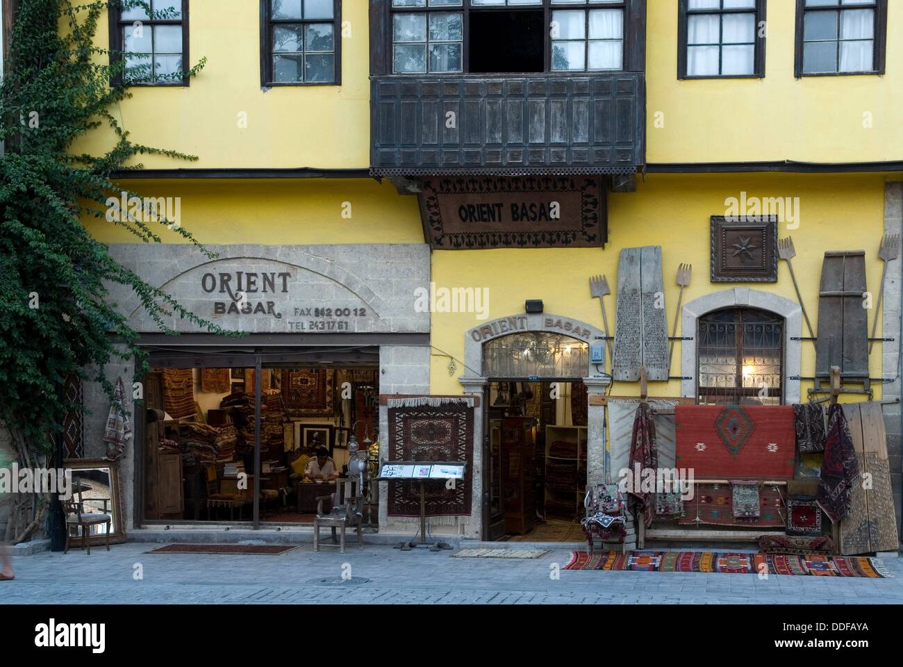 antique shop, Kaleici, the old city center, Antalya, Turkey, Eurasia Stock Photo