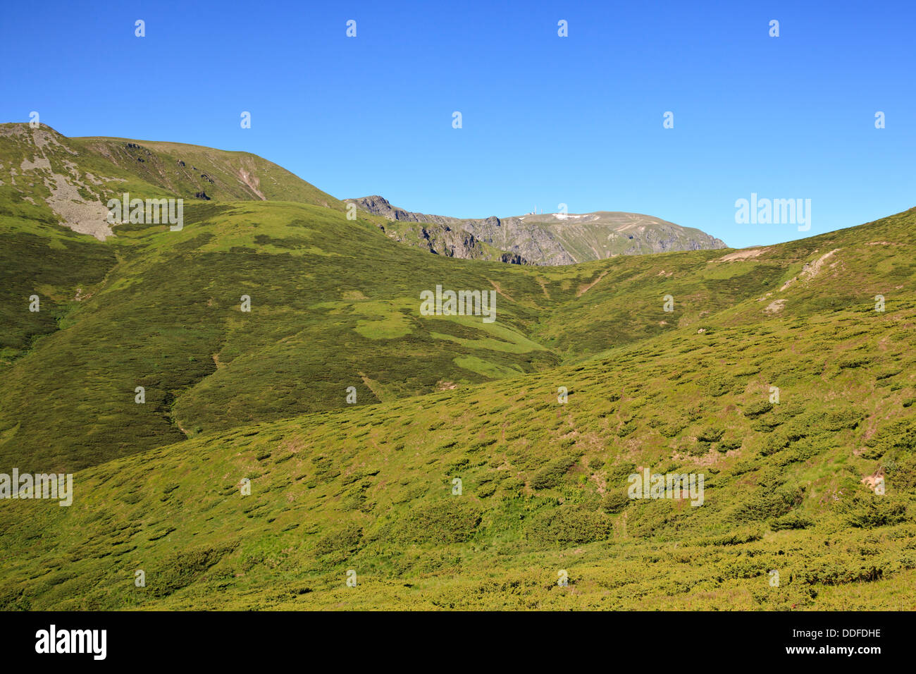 Botev Peak Central Balkan National Park Bulgaria Stock Photo Alamy