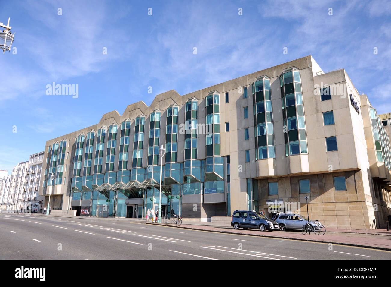 Thistle Hotel Brighton seafront UK 2013 - The hotel is now called the Leonardo Royal Hotel Brighton Waterfront , England Stock Photo