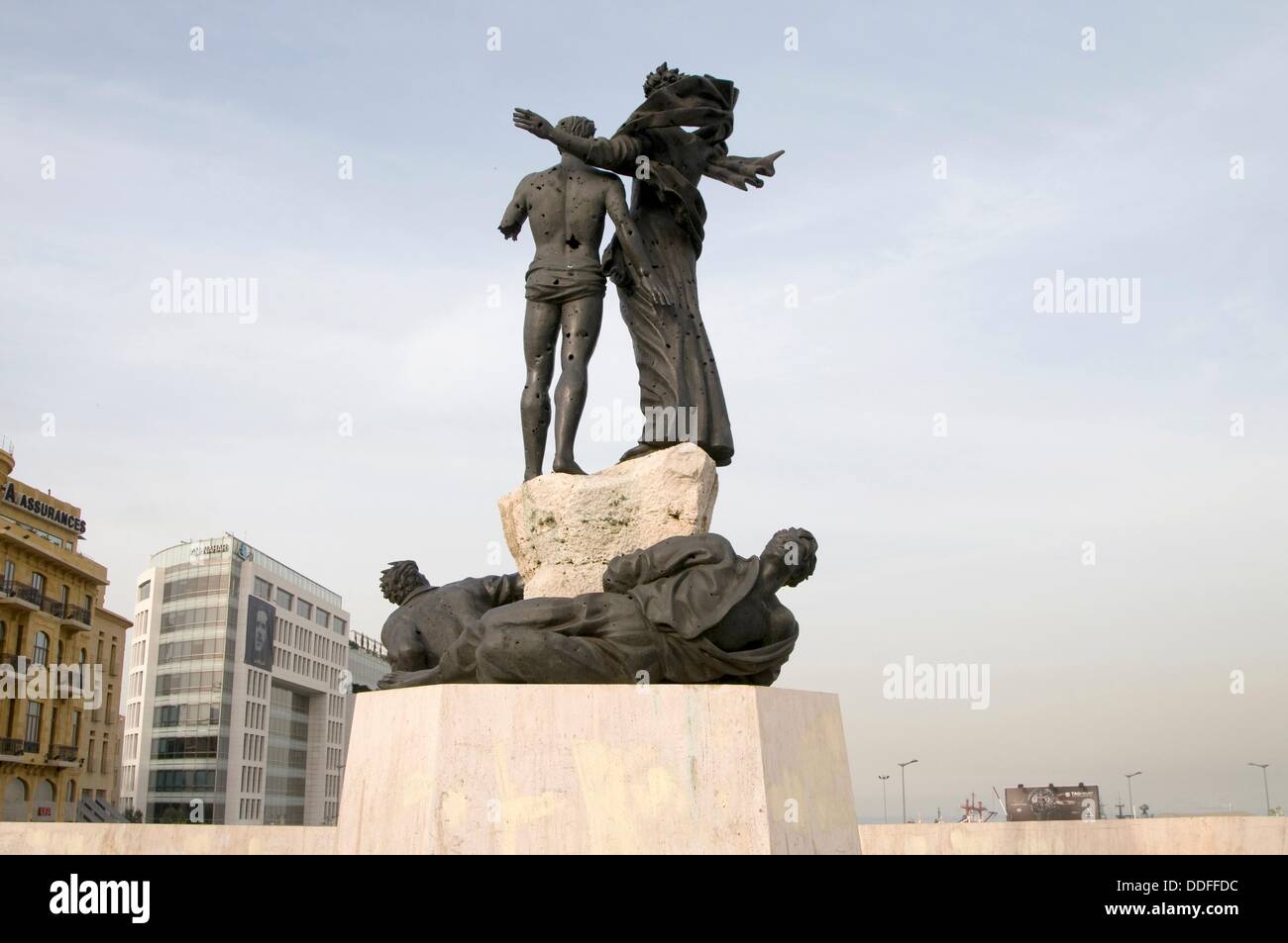 Martyrs Square in downtown Beirut, Lebanon Stock Photo - Alamy