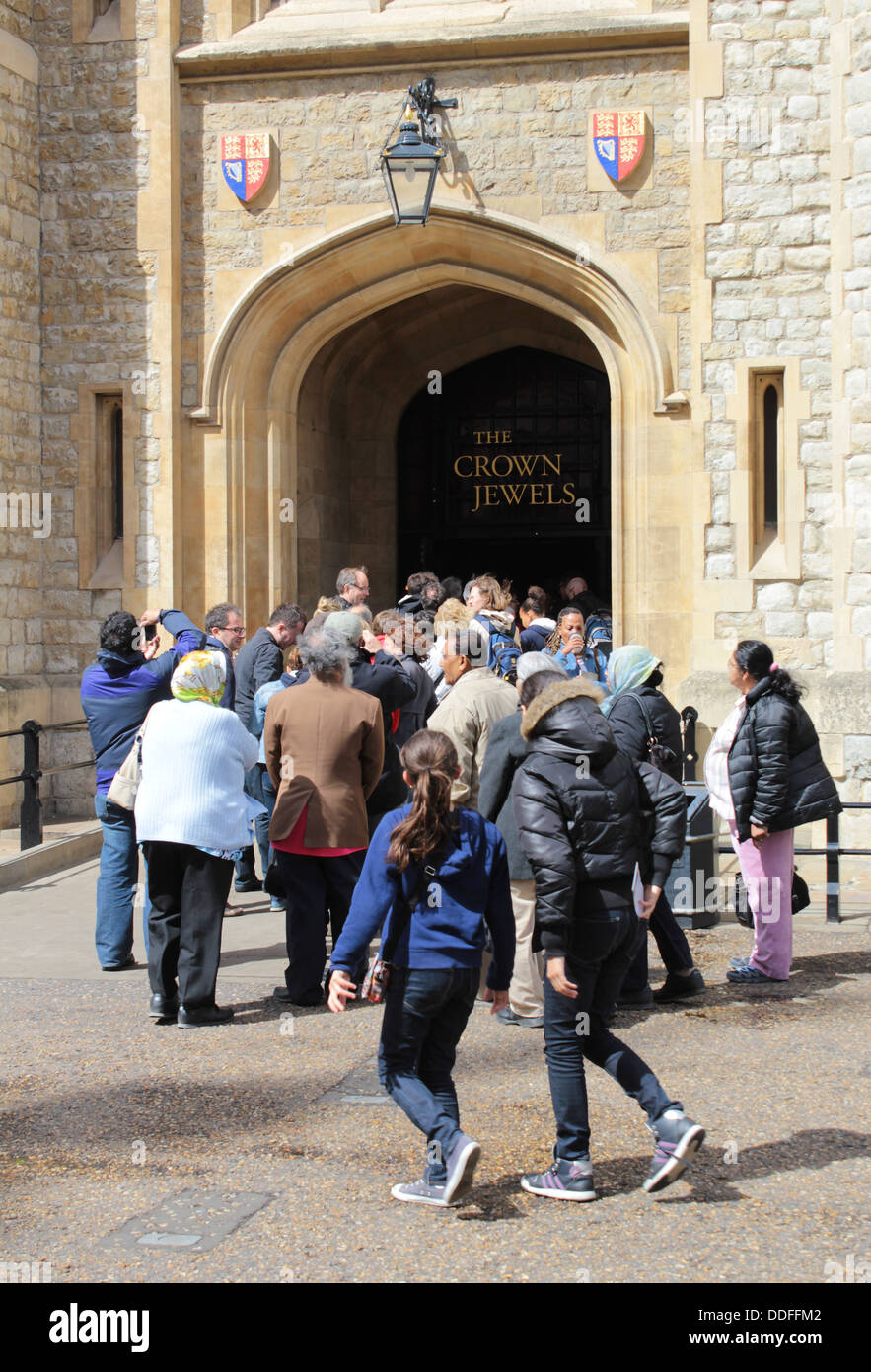 Tower of London, Jewel House, Tower of London, London, Britain, UK Stock Photo