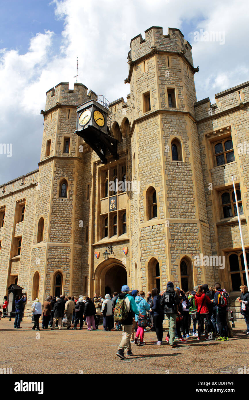 Tower of London, Jewel House, Tower of London, London, Britain, UK Stock Photo