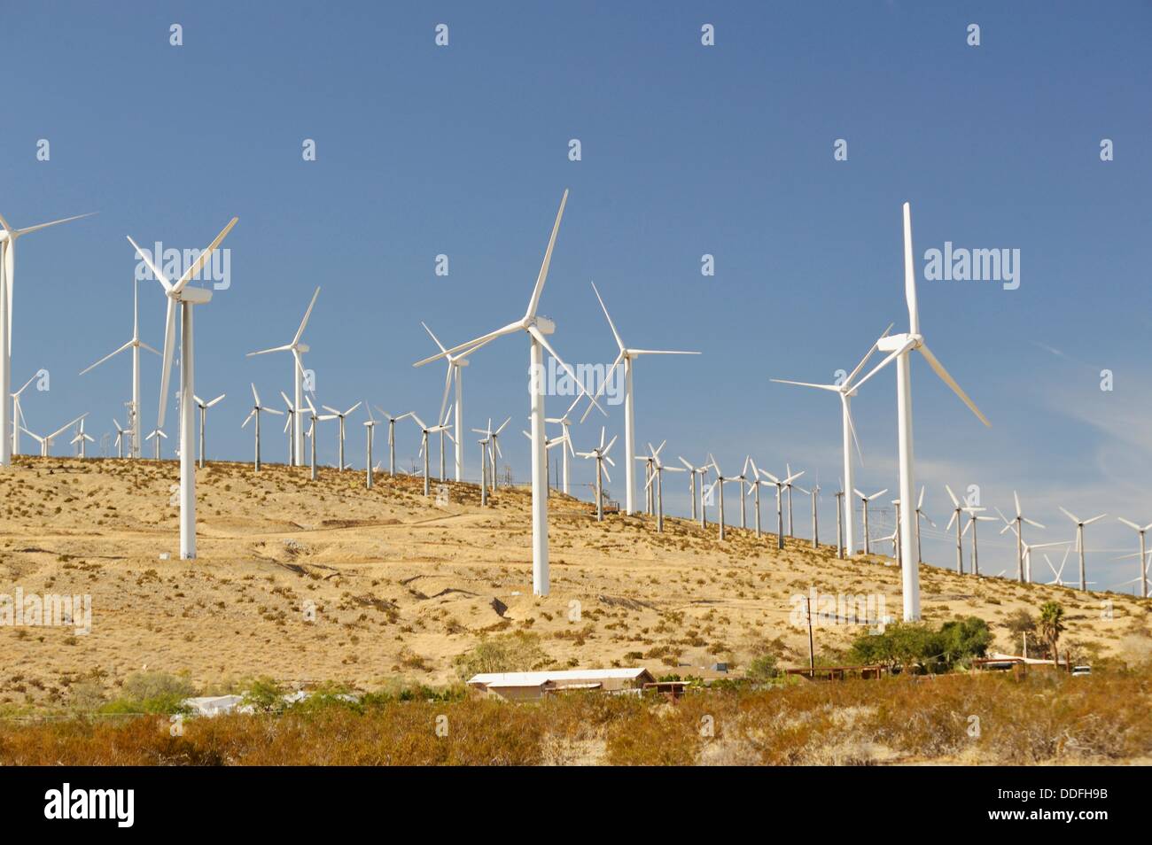 windmills, Coachella Valley, Mojave Desert, California, USA Stock Photo Alamy