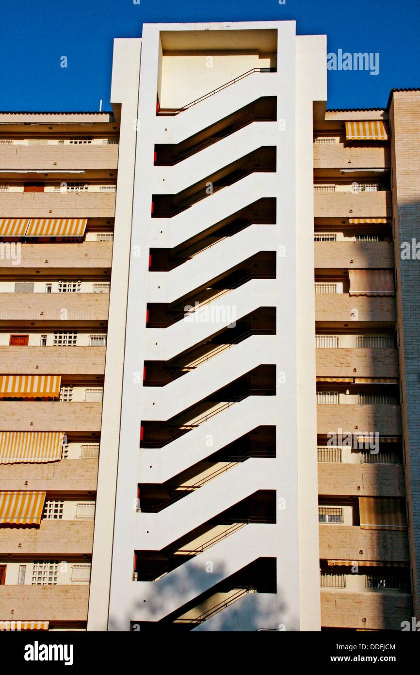 Apartments, Playa San Juan, Alicante, Spain Stock Photo Alamy