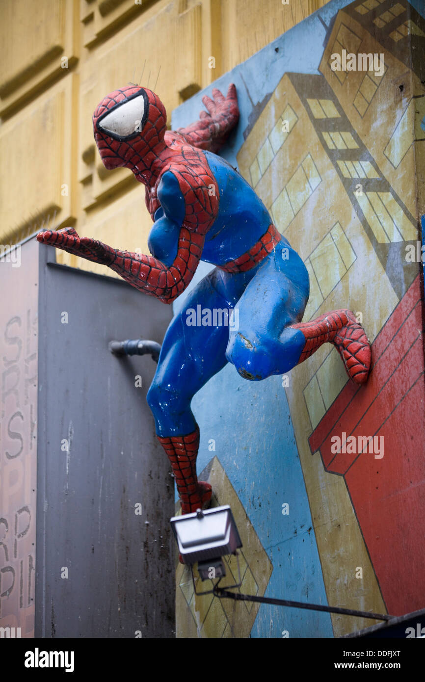 Spiderman superhero marvel comics High Resolution Stock Photography and