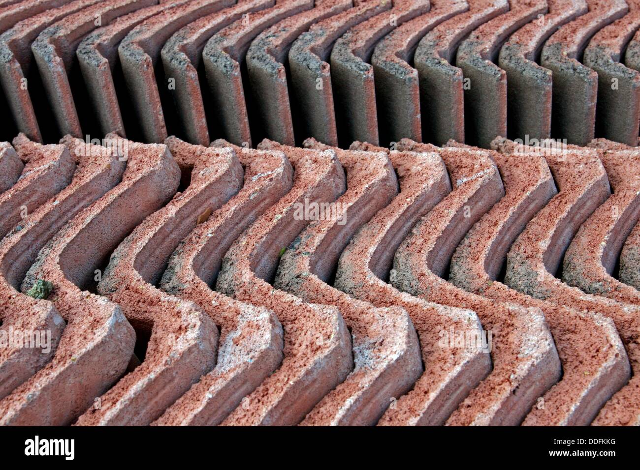 stacked tiles, building materials Stock Photo Alamy