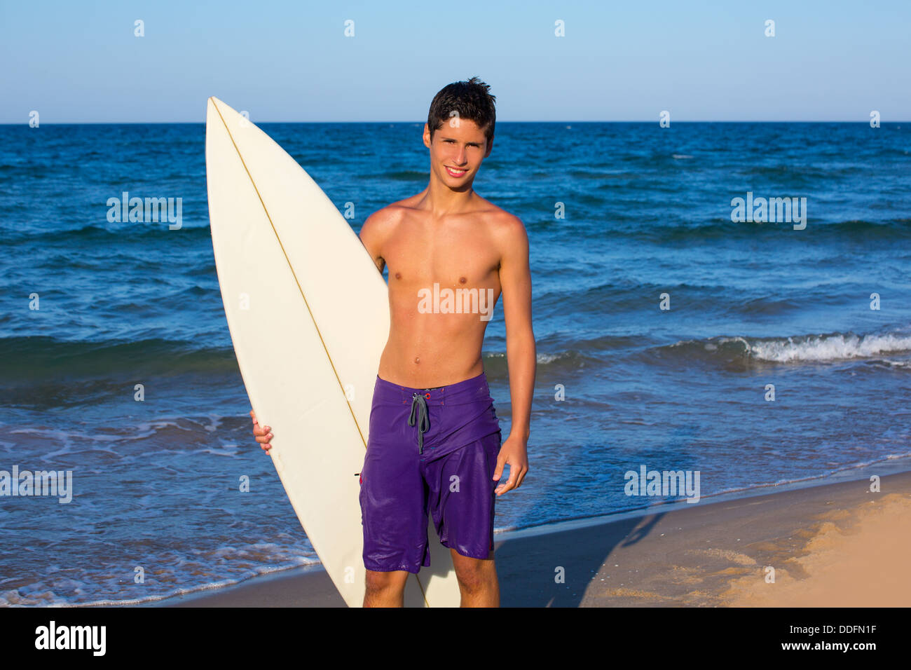 Teen Surfer Boy High Resolution Stock Photography and Images - Alamy