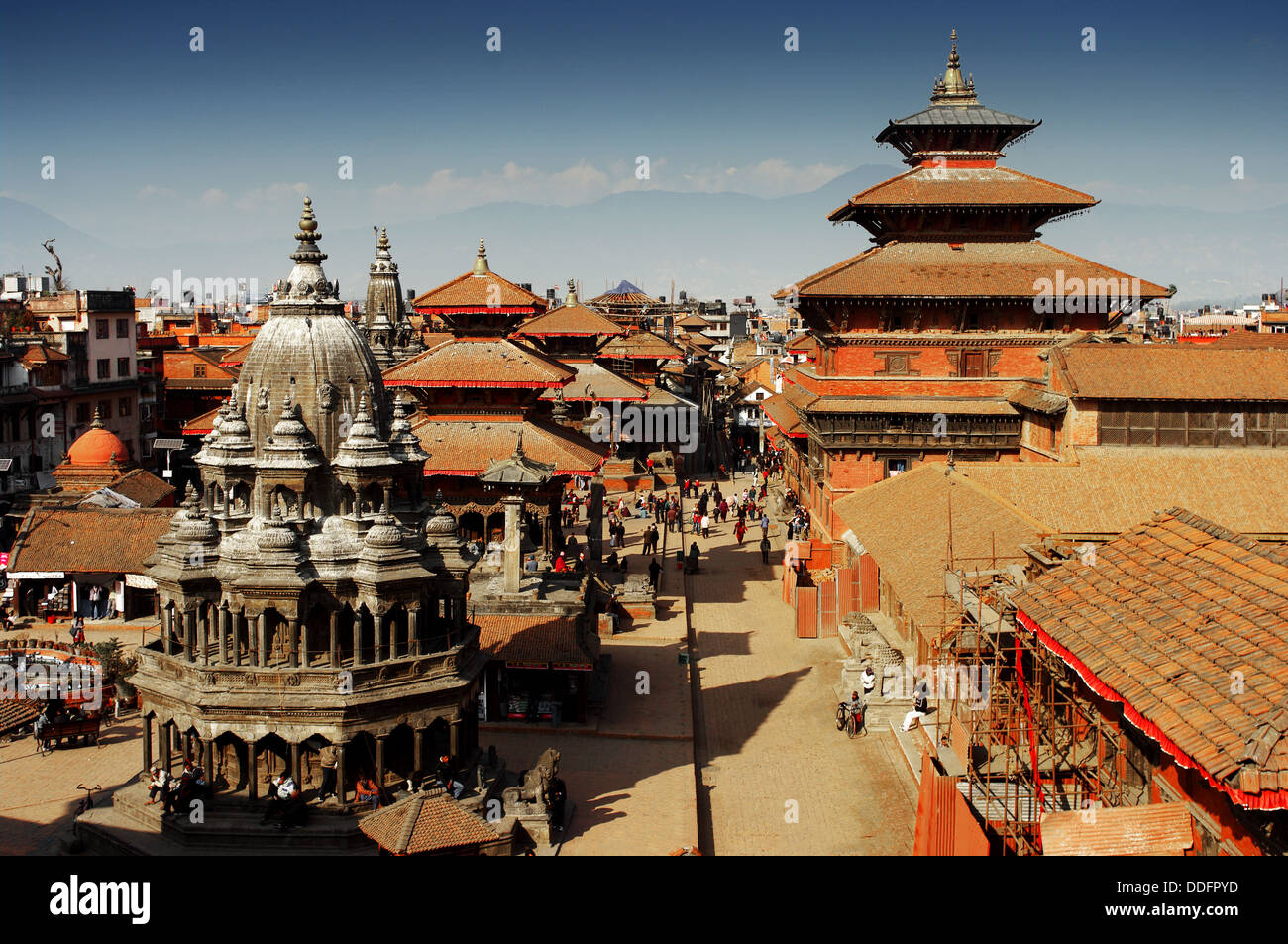 Kathmandu Durbar square Stock Photo