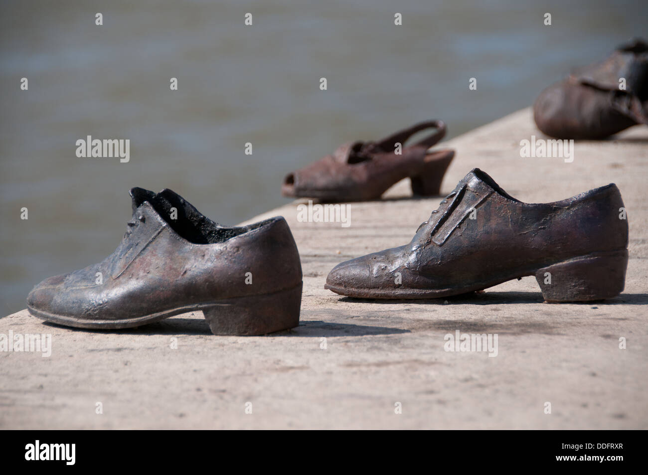 The Shoes on the Danube Promenade is a war memorial on the banks of the